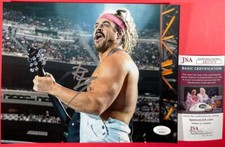 WWE NXT Rick Boogs Signed 8x10 Photo C Autograph Wrestlemania JSA COA