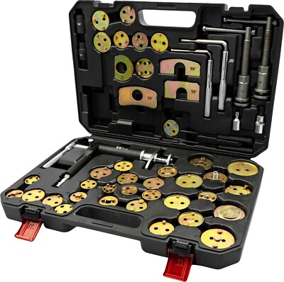 Welzh Werkzeug Bremssattel Kolben Wind Back Service Master Kit 51-teilig 6100WW