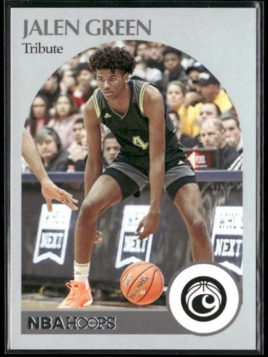 2021 Panini Chronicles Draft Picks Jalen Green 54   Hoops Tribute Rookie
