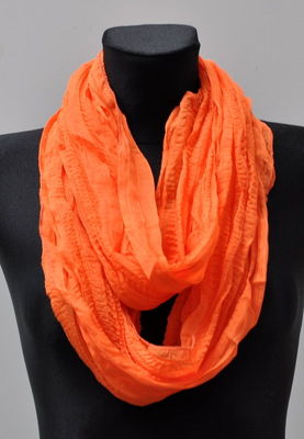 Seide Uni Tuch Loop Schal Halstuch Schals Rundschal Schlauchschal UNISEX Rund 