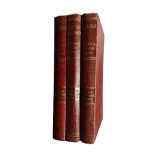 The New Educational Library Odhams 3 x Volumes Retro Vintage Books
