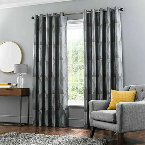 Dunelm Jacquard Window Curtains, Blinds & Accessories