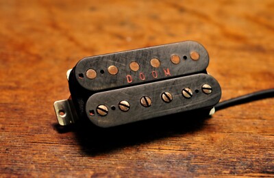 DOOM Humbucker By Arcane Inc. Wartorn Black