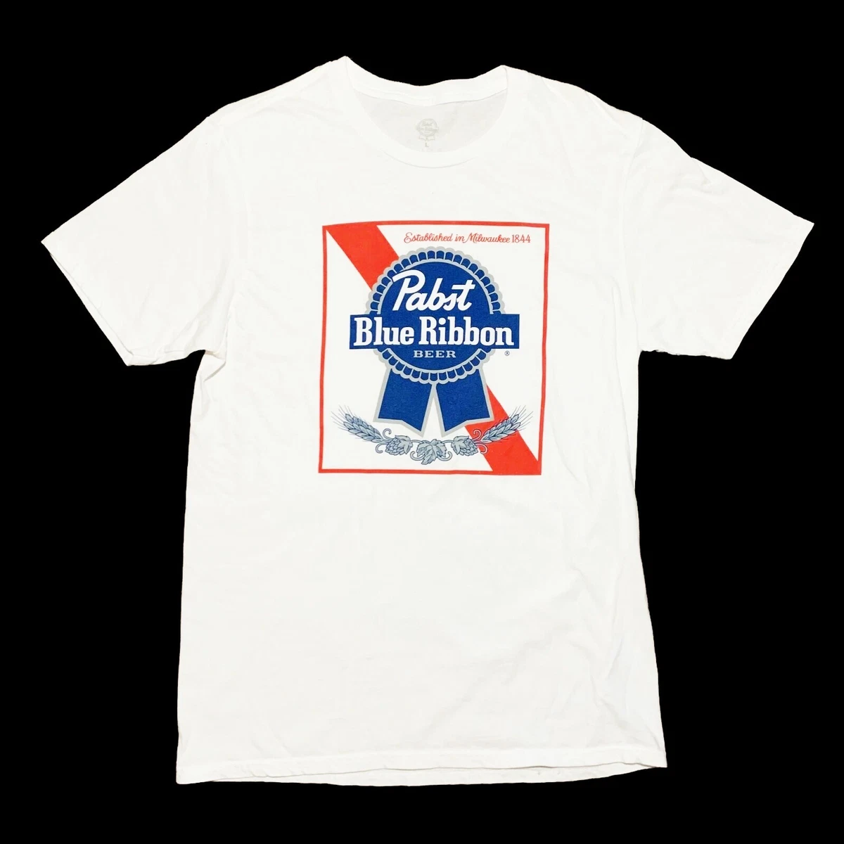 Pabst Blue Ribbon Shirt Indiana Collectible Beer Themed Clothing