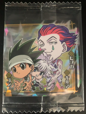 Hisoka Killua Gon HH3-19 SR HUNTER × HUNTER Sticker Seal Bandai