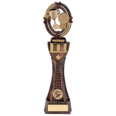 Maverick Achievement Schwergewicht Award Trophäe Kupfer zwei Größen