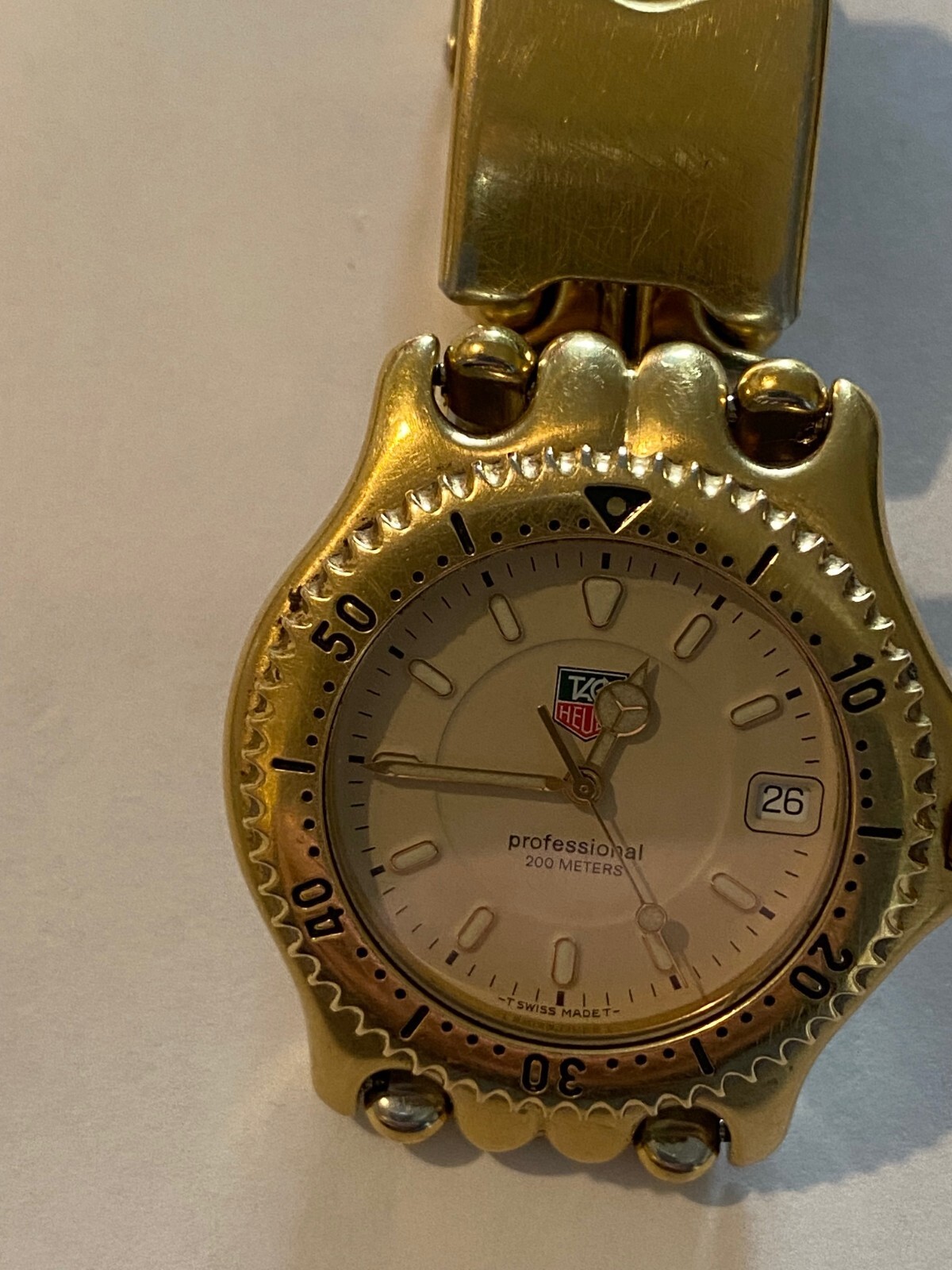 Tag Heuer Wg1130-0 Quartz Analog Watches RUN GOOD KEEP TIME