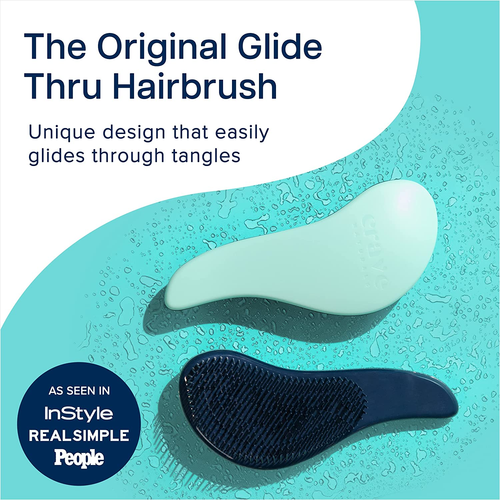 Crave Naturals Glide Thru Detangling Brush - Detangler Brush for Natural, Curly, - Picture 2 of 16