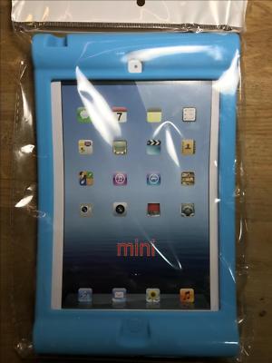 Blau Kinder Stoßfest Gummi Fallschutz Skin Hülle für iPad Mini A1489 A1490