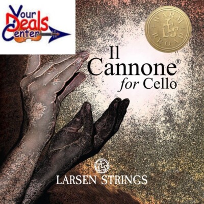 Larsen Cannone II Cello Strings Set 4/4 Direct & Focused and Warm