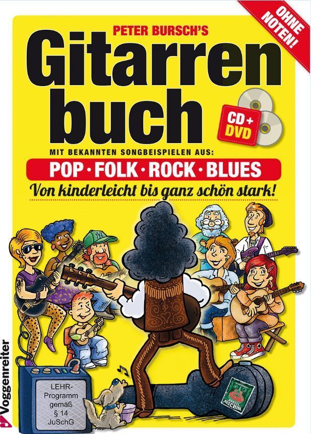 Thumbnail - Schule Gitarrenbuch 1 Peter Burschs Peter Bursch 0208 Voggenreiter