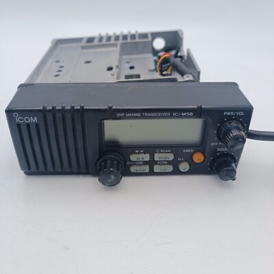 ICOM IC-M58 VHF Marine Transceiver Radio Communication IC M58 | eBay