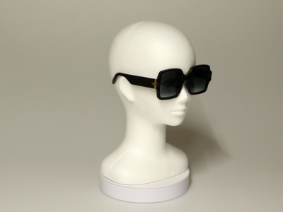 LOUIS VUITTON WOMEN'S MONOGRAM FLOWER SQUARE Sunglasses Z1750E BK