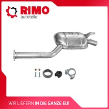 Mercedes W201 190 2.5 TD (1987-1993) Mittelschalldämpfer Mit Montagesatz Auspuff