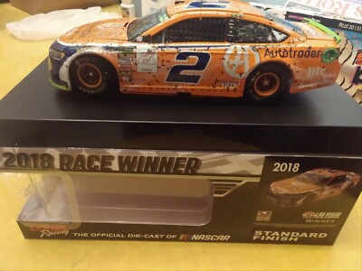 Brad Keselowski #2 Autotrader Vegas Win #12/178 Autographed 1/24 2018