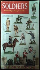 Soldiers Punch-Out Book 1957 Giant Funtime Books Original not the reproduction 