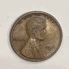 1924 d lincoln cent Vf-f