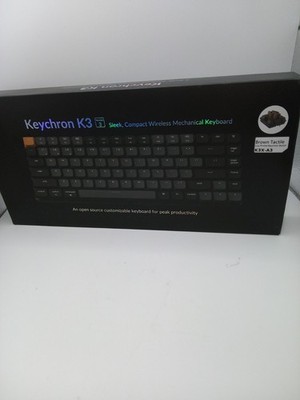Keychron K3 Version 3 BROWN TACTILE K3X-A3 NEW OPEN BOX