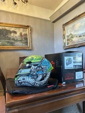 ICON AIRFRAME PRO OUTBREAK MOTORCYCLE HELMET + SILVER SHIELD - ADULT LARGE