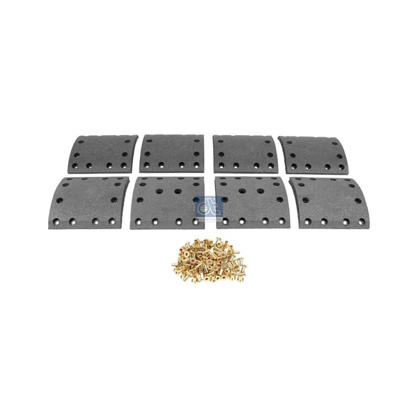 Bremsbelagsatz Trommelbremse 16,5 Mm 180 Mm Dt Spare Parts FüR U.A. Man-image