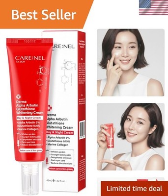 Radiant Glow CARE:NEL Whitening Cream - Alpha Arbutin & Marine Collagen 45ml