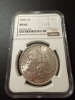 1890-P  $1  MORGAN SILVER DOLLAR  NGC MS62