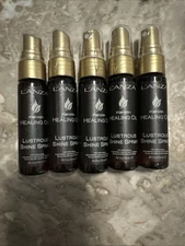 LANZA  HEALING OIL  LEAVE IN  SHINE SPRAY 25ml Per Bottle X5 Bottles = 125ml