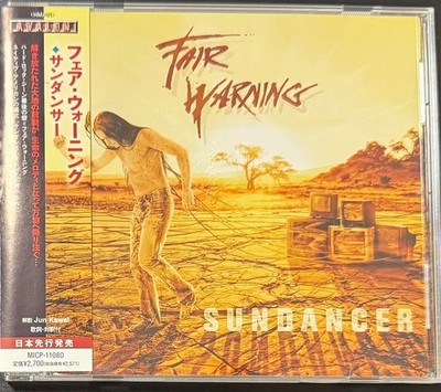 Fair Warning    Sundancer JAPAN CD with OBI
