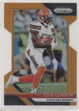 2018 Panini Prizm Orange Prizm 89/249 Josh Gordon #156 5wg