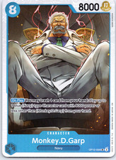 One Piece CCG Monkey.D.Garp Legacy of the Master Foil NM SR OP12-056