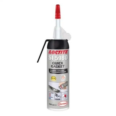 LOCTITE SI 5980 Quick Gasket Silikon Premium Dichtung Schwarz 100 ml Kartusche