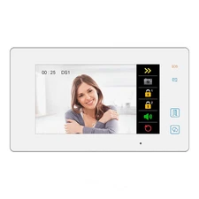 7" Color Touchscreen Monitor DT-47MG – 2-Wire Video Intercom Display with Button