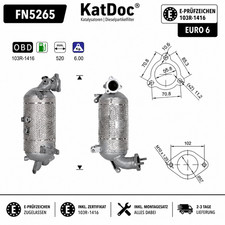 ✅ Ruß-Partikelfilter für Hyundai Tucson 2.0 CRDI, 100/136kW, Euro 6