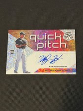 2021 Panini Mosaic - Quick Pitch Autographs Ke'Bryan Hayes #QPA-KH (AU, RC)
