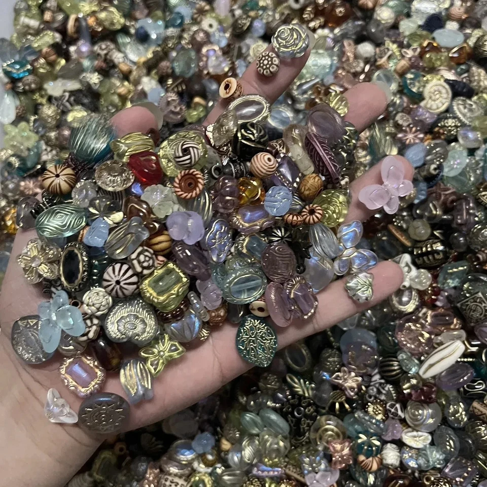 Gemstone Beads For Jewellery Making Vintage Now Bulk lot ALL Brand New - Image 3 of 4