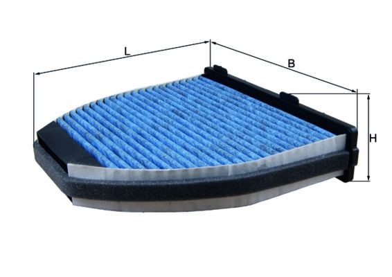 Knecht Filter, Innenraumluft LAO 413 FüR MERCEDES-BENZ-image