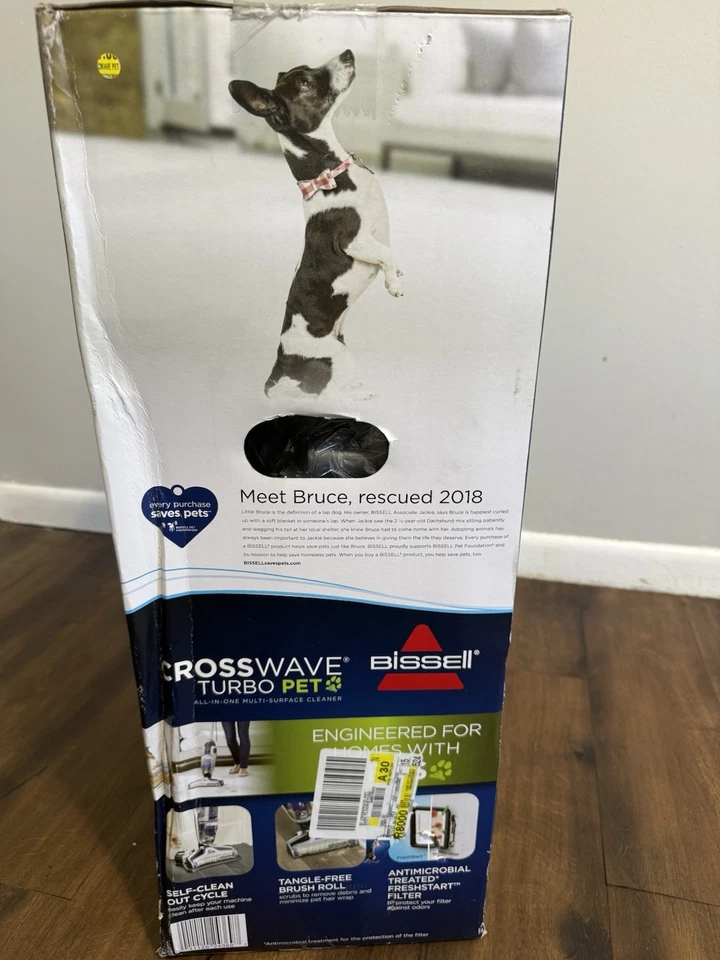 BISSELL CrossWave Purple Pet Pro All-in-One WetDry Vacuum Cleaner - Image 3 of 3