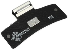 Snareweight M1b Leather Tone Control Dampener - Black (3-pack) Bundle