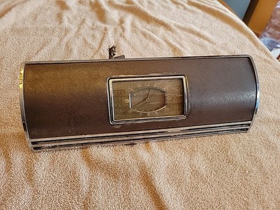 RARE 1939 BUICK SPECIAL ACCESSORY GLOVE BOX DOOR W/DASH CLOCK | eBay