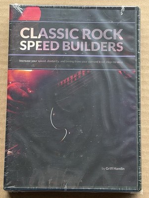 Classic Rock Guitar Speed Builders Griff Hamlin DVD & CD Box Set NEW SEALED