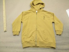 Zara Size 7 122cm Boys Yellow Hooded Pockets Full Zip Activewear Jacket 814