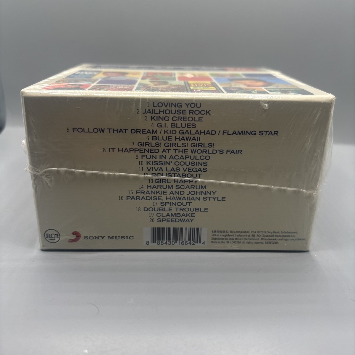 Elvis Presley the Movie Soundtracks: New & Sealed Cd Box Set~ 20
