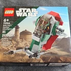 LEGO Star Wars Boba Fett's Starship Microfighter 75344, 85pcs, Boxed