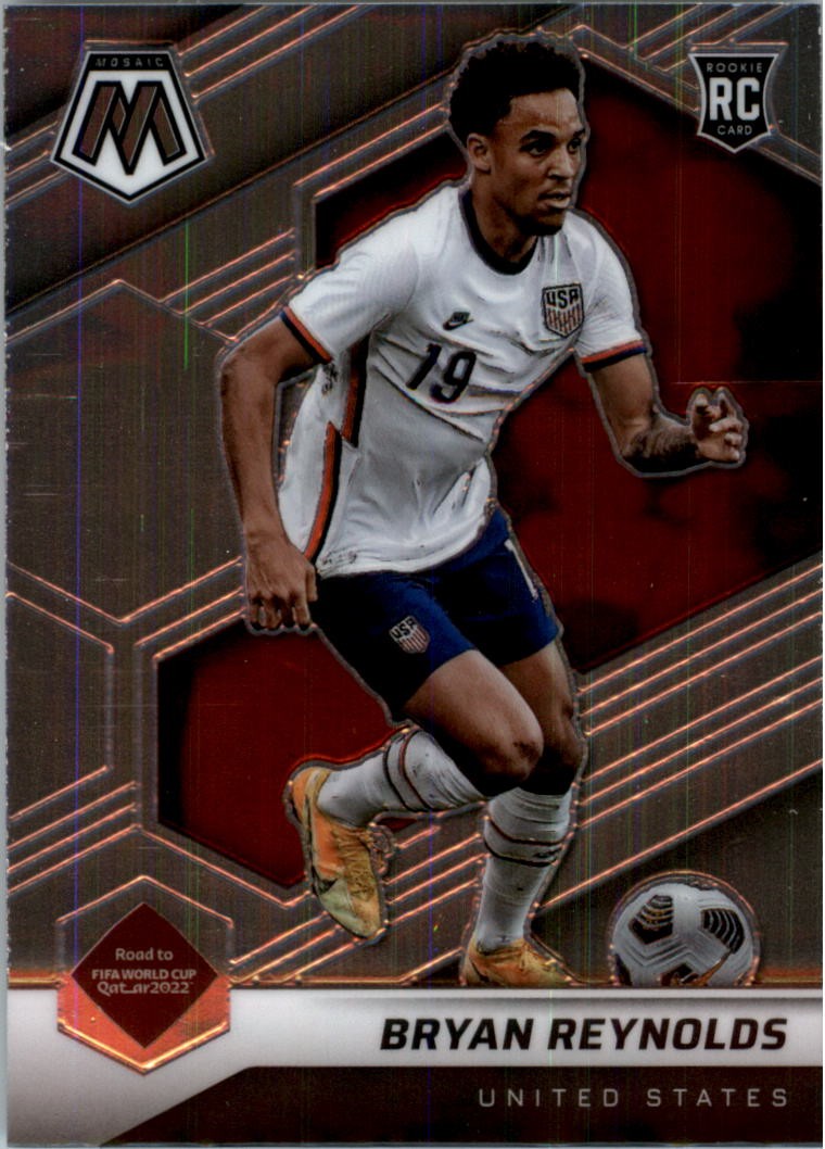 2021-22 Panini Mosaic Road to the FIFA World Cup Qatar #101 Bryan Reynolds - SCR