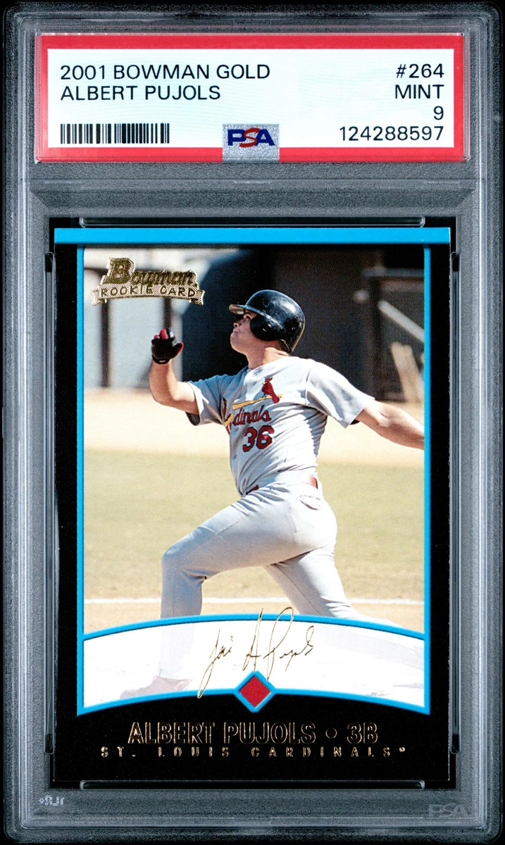 Bowman Albert Pujols Rookie Baseball Sports Trading Cards