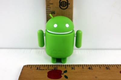 Android Mini Collectible Figure Green 3'' Vinyl - Missing Left Antenna