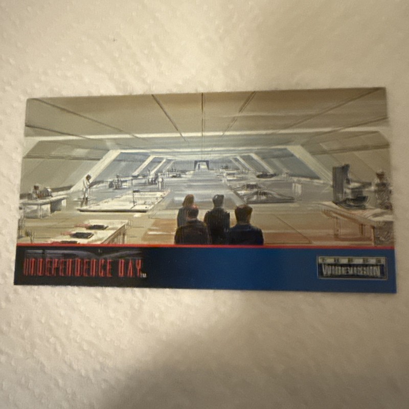 1996 TOPPS WIDE VISION INDEPENDENCE DAY CARD  #63