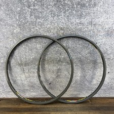 Vintage Mavic 121 Sup 26in Rim Set 36h Gray 559x21 Clincher Alloy France Mtb Vintage Mavic 121 Sup 26in Rim Set 36h Gray 559x21 Clincher Alloy France Mtb