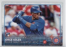 2015 Topps Update Rookie Debut Jorge Soler #US162 Rookie RC 1b7