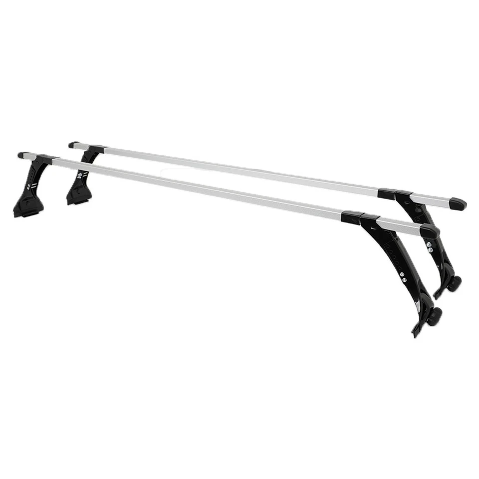 Adjustable Car Roof Ladder Racks Carrier Cross Bar For Ford Econoline Cargo Van - Image 3 of 4